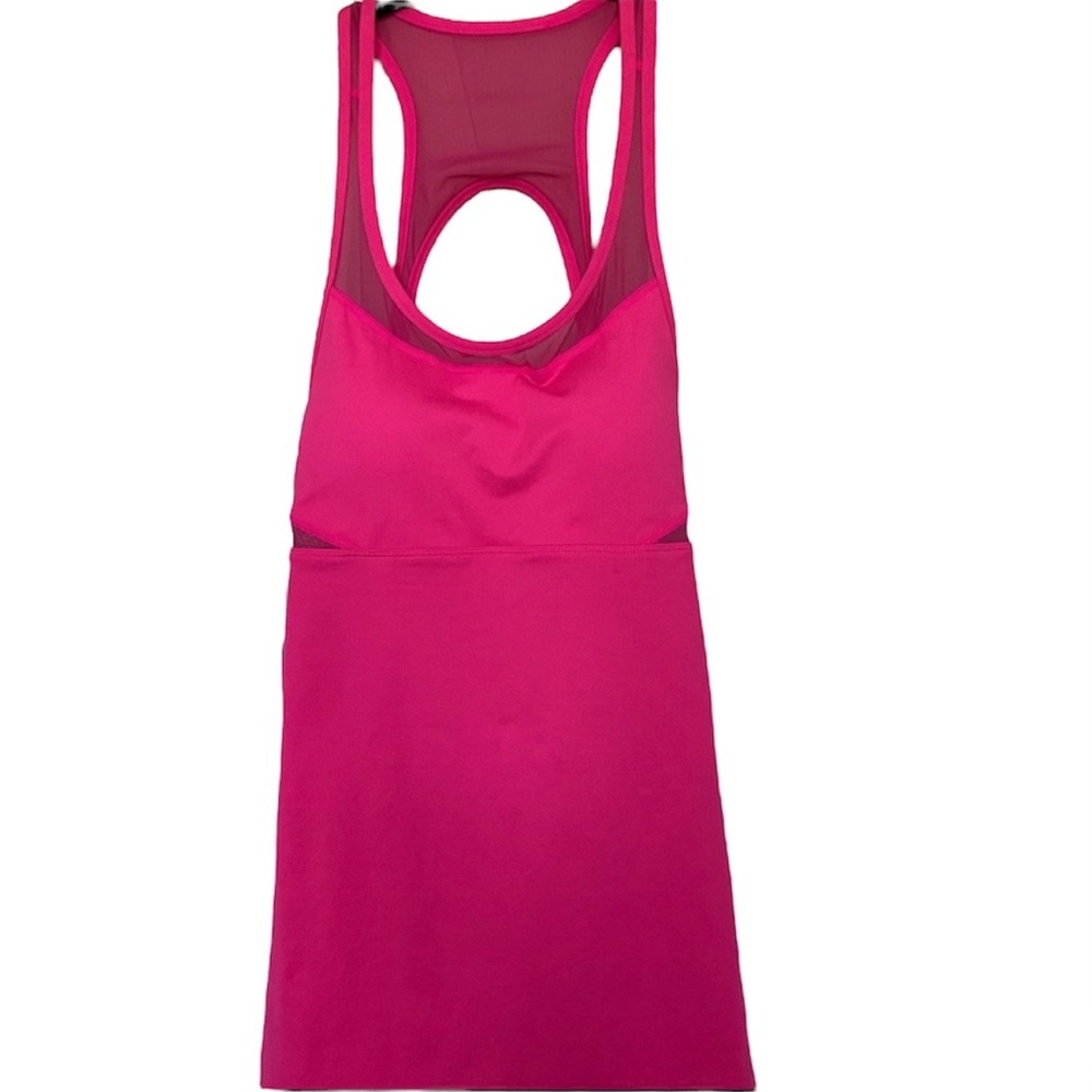 NWT Fabletics Hot Pink Dress with Mesh